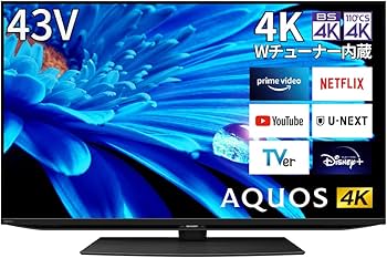 ヨネSHARP AQUOS 4K 43V 液晶テレビ GoogleTV ヨネSHARP AQUOS 4K 43V 液晶テレビ GoogleTV Amazon | シャープ